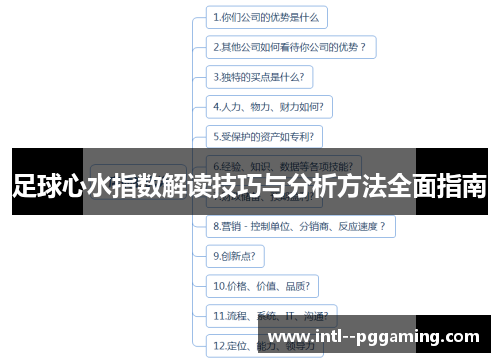 足球心水指数解读技巧与分析方法全面指南